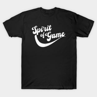 Spirit of Game | White Grunge T-Shirt